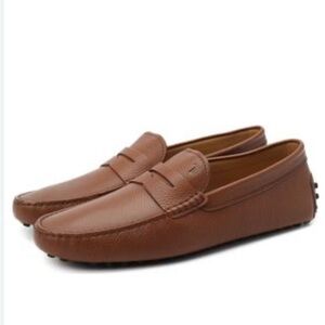 JOOP! Men’s Brown Leather Loafers Moccasins size 11,5 / 12